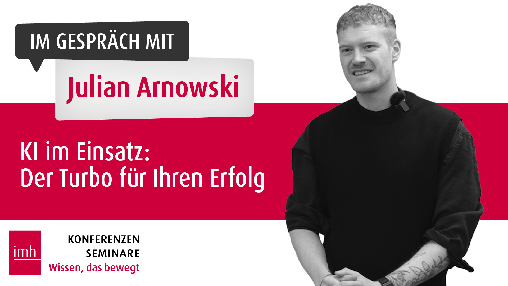 Im Gespräch mit Julian Arnowski - KI im Einsatz
