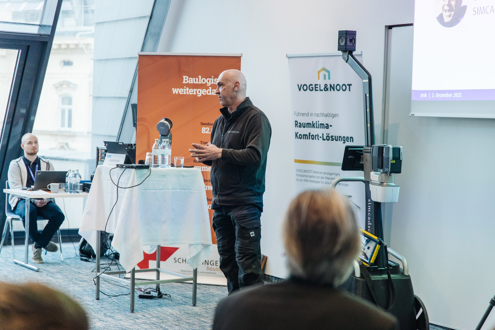 Impression vom FutureHub: Bau 2025 von imh