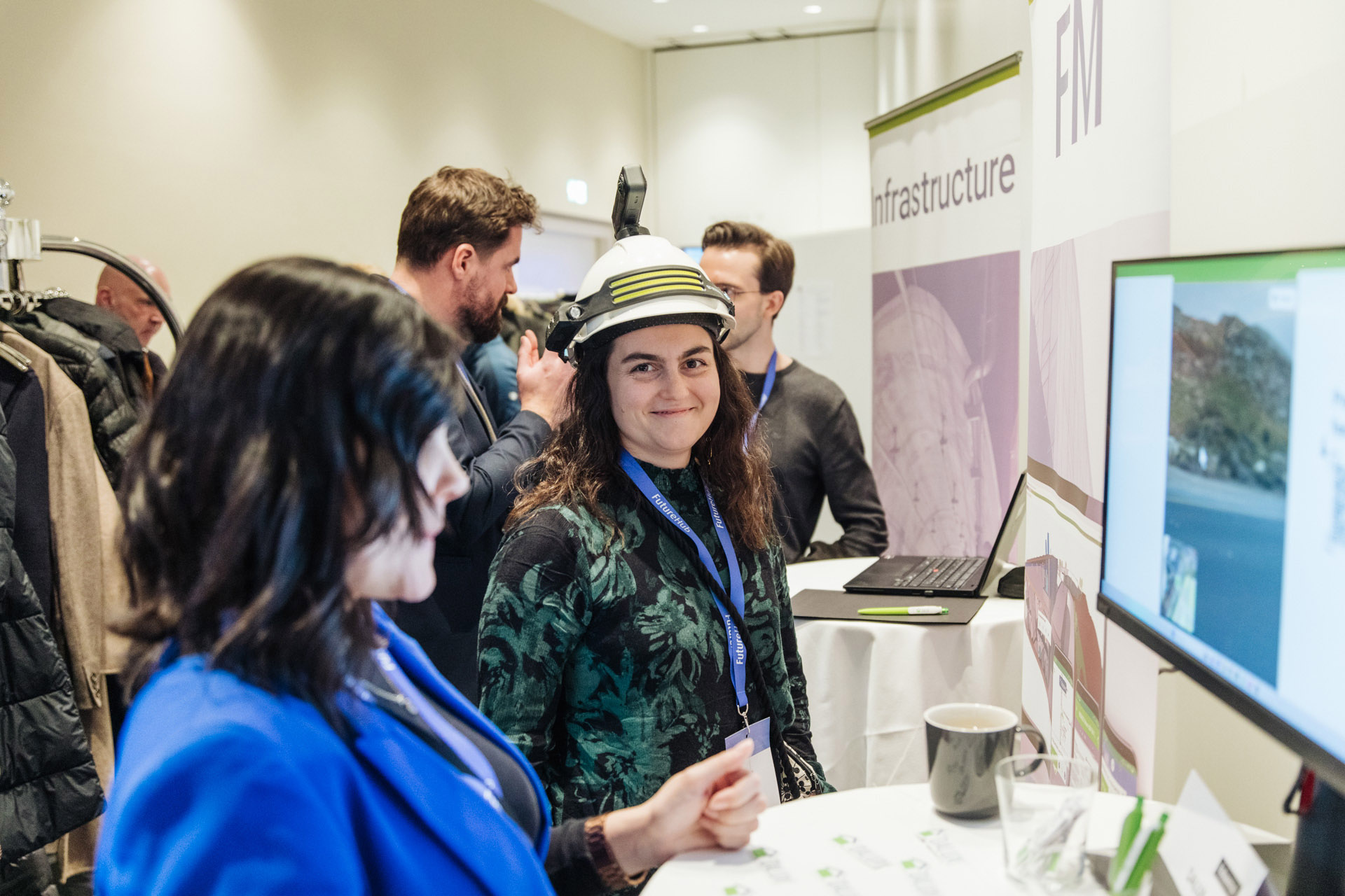 Impression vom FutureHub: Bau 2025 von imh