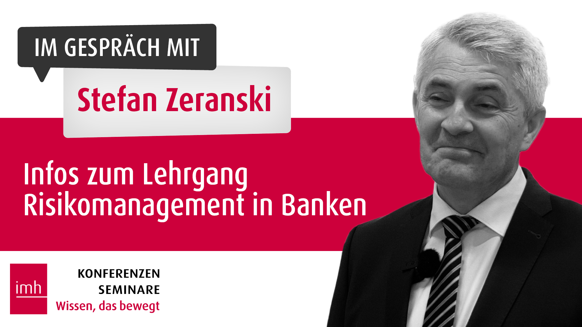 Stefan Zeranski – Zertifikatslehrgang Risikomanagement in Banken