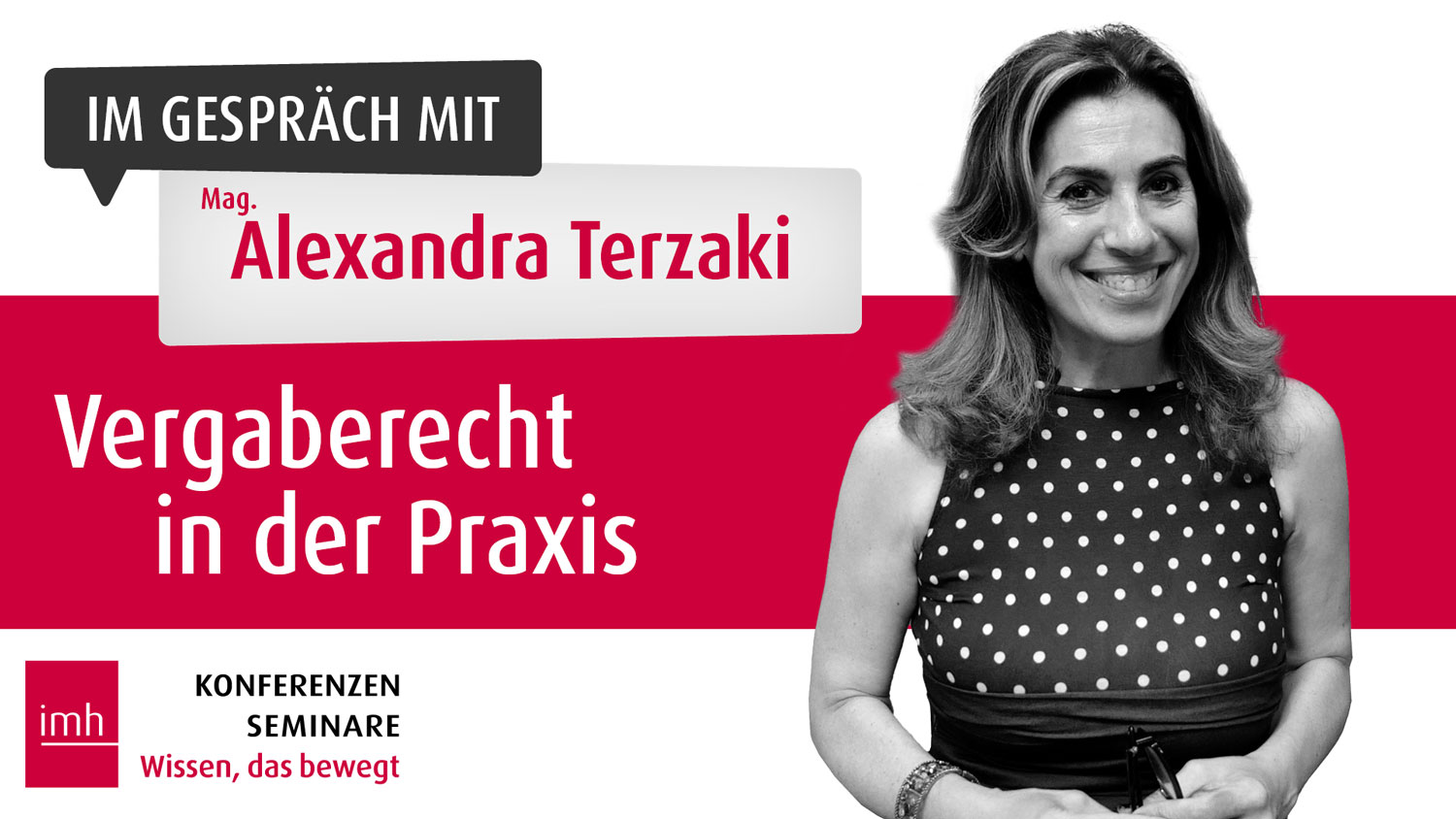 Im Gespräch mit Alexandra Terzaki über "Vergaberecht in der Praxis" 