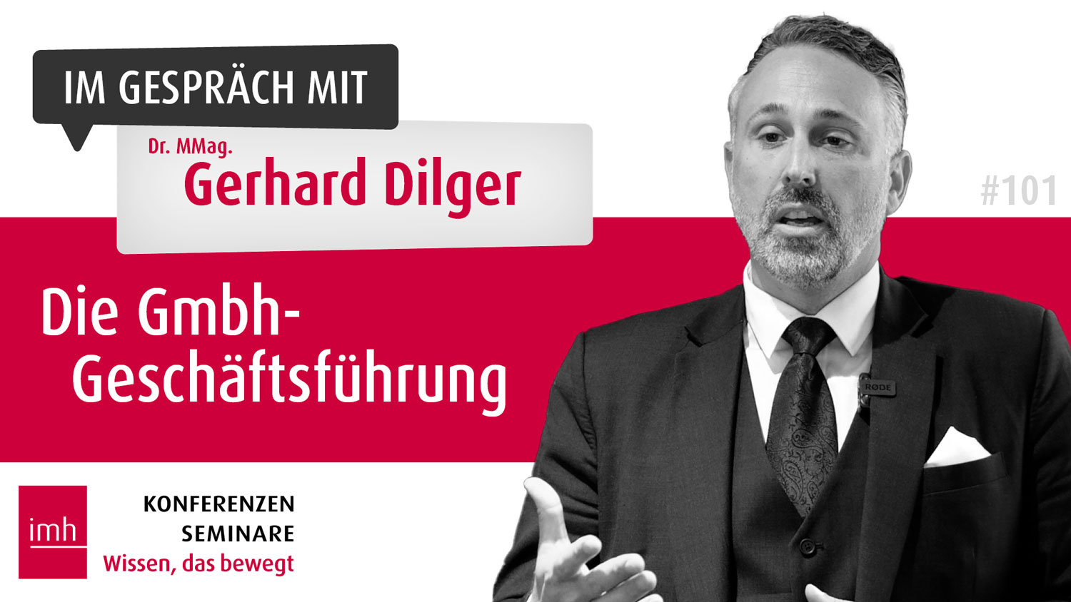 Im Gespräch mit Gerhard Dilger über "Die GmbH-Geschäftsführung"