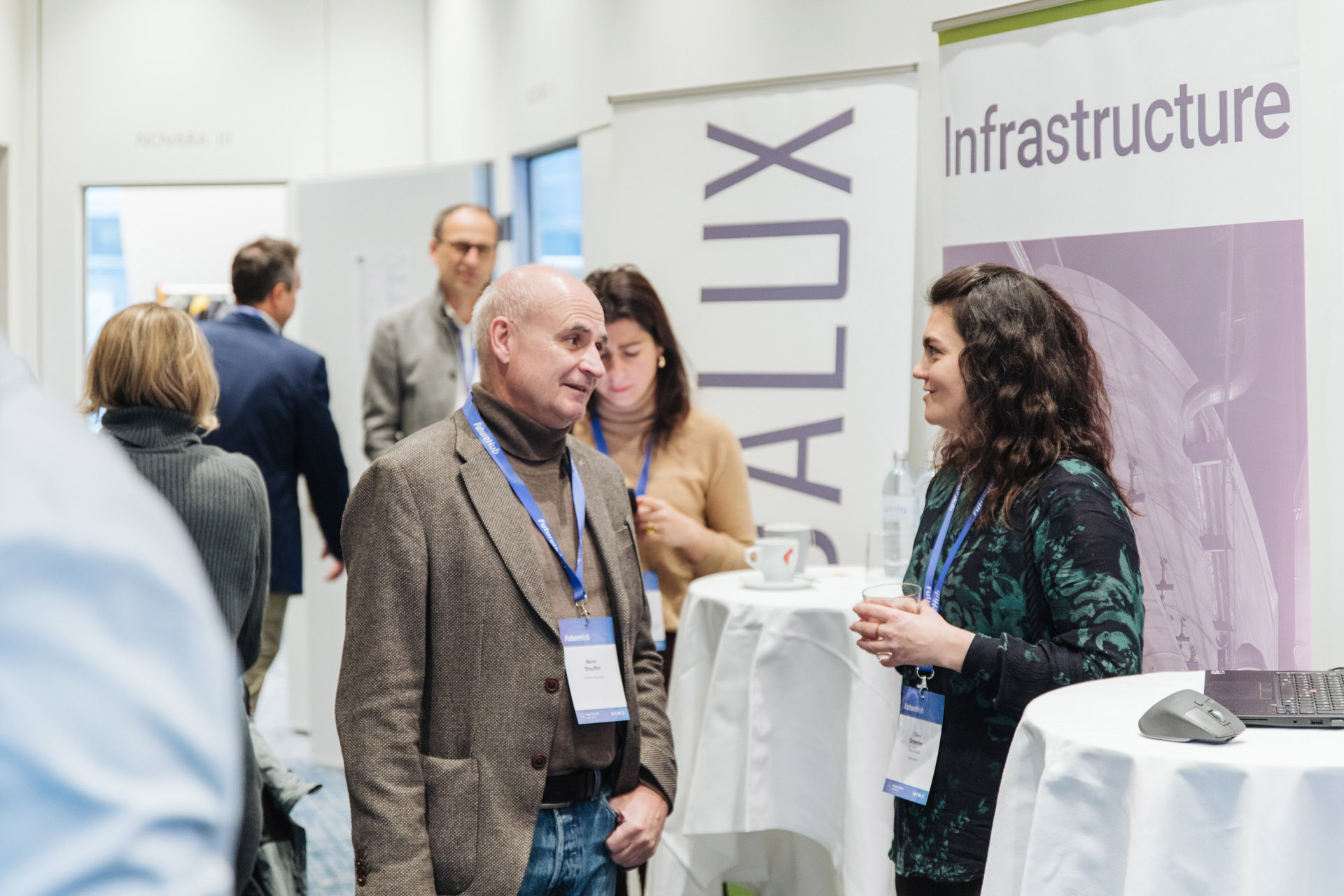 Impression vom FutureHub: Bau 2025 von imh